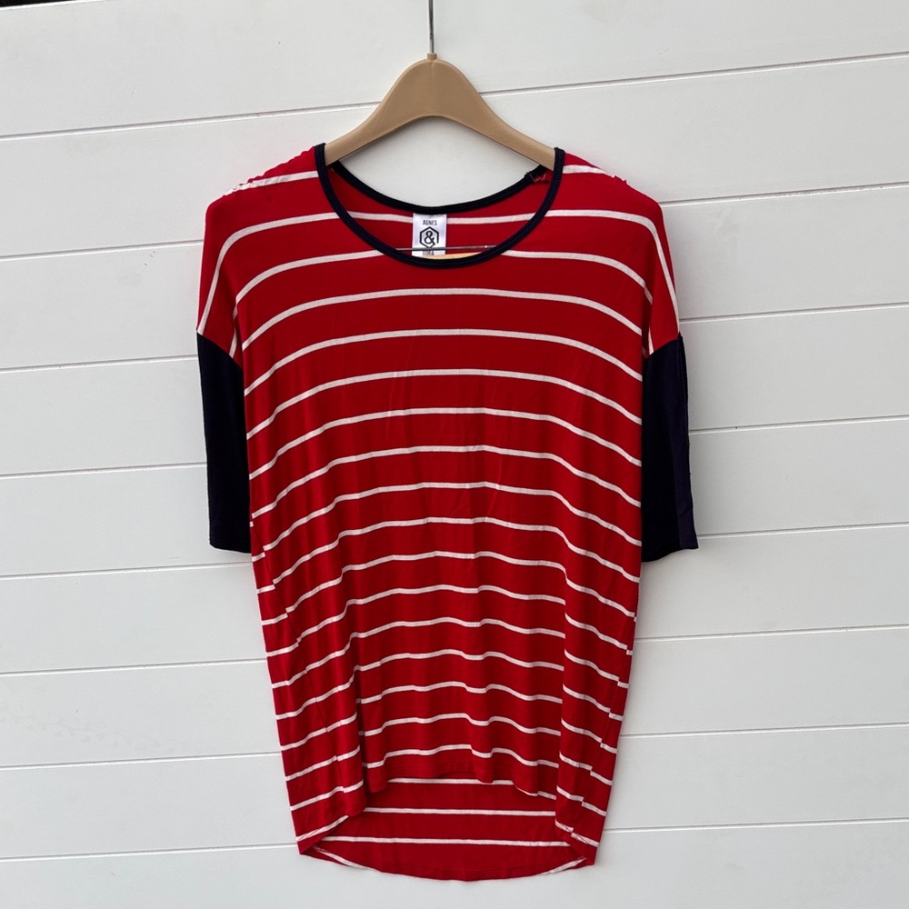 NWT Agnes  & Dora Hi-Lo 3/4 Sleeve Tunic! Size XS